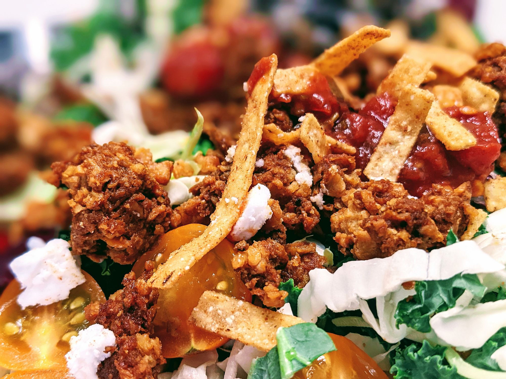 Before the Butcher taco salad