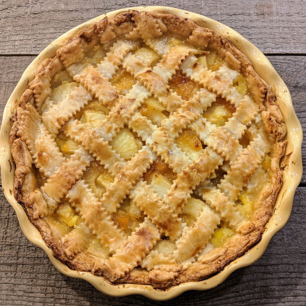 French apple pie